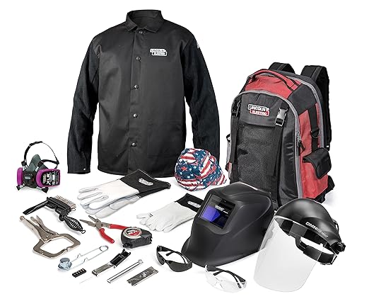 Lincoln Electric Intermediate Education Welding Gear Ready-Pak - Comprehensive PPE & Tool Kit - 18 Products - K4595-M