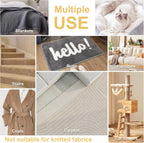 2pcs Manual Portable Fabric Shaver, 1 Metal Carpet Lint Scraper for Furniture Pet Hair Removal (1Buck Thick Rack Can Be Used for Years), 1 Reusable Fuzz Lint Remover Brush for Clothes Couch(No Snag)