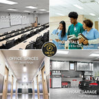 NUWATT 30 Pack, 4FT T5 LED Tube Lights Type A+B, Hybrid T5 LED Bulbs 5000K Daylight, High Brightness 3200LM 24W, Plug & Play or Ballast Bypass, Dual Ended Power, T5 Replacement for Fluorescent, UL, G5