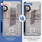 MoHern 2 in x 49 FT Window Screen Repair Kit, Screen Repair Tape Magic Mesh, Strong Adhesive, Waterproof, High Viscosity Screen Patch Repair Kit, Black