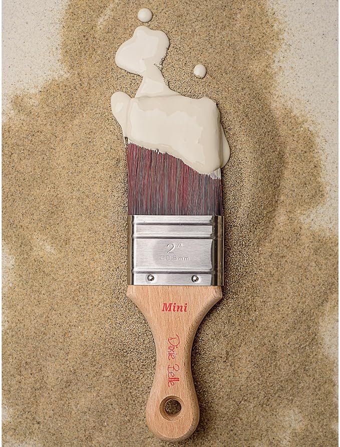 Dixie Belle Paint Company Chalk Finish Furniture Paint - Sand Bar (8oz) - Matte Neutral Tan Chic Chalk Mineral DIY Furniture Paint