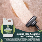 Enzyme Carpet Cleaner - Enzyme Carpet Shampoo (32oz) - Carpet Cleaner Solution to Eliminate Tough Stains & Neutralize Odors - Removes Dog, Cat, All Pets Urine- Use with All Machines