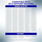 [UPGRADED] BlueStars WH03X30517 Washer Shift Actuator & WH01X27538 Washer Drive Belt & WH05X24185 Washing Machine Clutch & WH01X24434 Washer Spring - for GE Hotpoint Clothes Washer