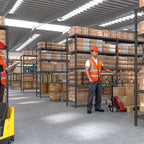 REIBII 70" W Storage Shelves Heavy Duty Load 1600LBS, Metal Shelving 5-Tier Wire Shelving Unit Metal Shelves for Storage Adjustable Shelving Rack for Pantry Kitchen 70" W*15.8" D*72.4" H, 2 Pack