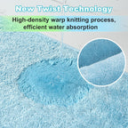 JOYMOOP Microfiber Towels for Cars, 35.4" x 23.6" Car Drying Towel, Blue Reusable Car Towel, Quick Drying Car Microfiber Cleaning Cloth for RVs, SUVs, Trucks