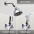 YOO.MEE Shut-Off Brass Ball Valve 1/2'' Standard Connections with Polished Chrome Finish