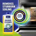 WoldoClean Orange Oil Cleaner Concentrated 25.36 fl oz (1 : 1000) - makes up to 200 Gallons Multi-Use Adhesive & Grease Remover, Custom-Dilution Citrus Degreaser for Floors, Kitchen & Bath