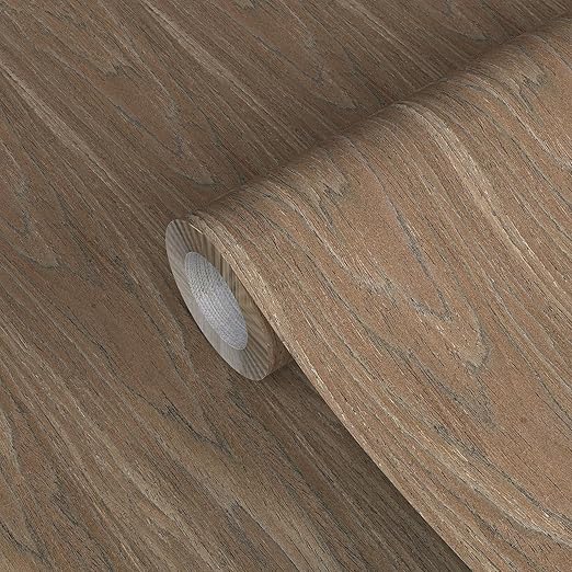 GSCIT Club Walnut Wood Veneer, 12 inch x 25ft Wood Edge Banding Pre-glued Flexible, Veneer Tape Banding for Cabinet Repair Furniture Restoration