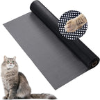 Pet Screen Replacement Door Repair Kit 72'' x 2 Feet Thicken Charcoal Fiberglass Pet Screen Mesh Scratch- Against for Families with Cat or Dog Suitable for Windows, Doors and Porches