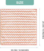 JOYMOOP Microfiber Cleaning Cloth, 5 PCS Kitchen Towels(10" x 10"), Absorbent Streak Free Lint Cleaning Cloths, Reusable and Washable Dish Rags with 12" and 10" Lazy Susan Organizer