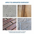 Rain Guard Water Sealers SP-1005 Salt Guard Concentrate Makes 5 Gallons - Clear Natural Finish - Penetrating Protection for Concrete and Masonry from Road Salt, Freeze Thaw, and Ice Damage