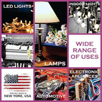 NATIONAL Wire & Cable – 18 AWG 4-Conductor Premium Copper Wire, 25 ft, Stranded | Made in USA, Flexible Jacket | LED Strips, Electronics, Low Voltage, DIY Projects, Indoor and Outdoor Use