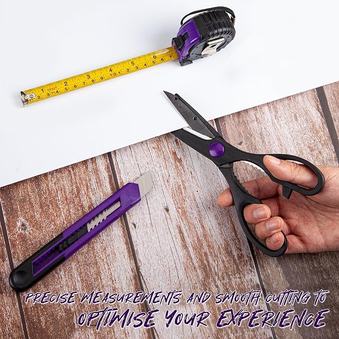 CARTMAN 39-Piece Home Tool Set Kit, Essential Household Hand Tools with Plastic Storage Case