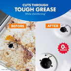 Lysol Pro Kitchen Spray Cleaner and Degreaser, Antibacterial All Purpose Cleaning Spray for Kitchens, Countertops, Ovens, and Appliances, Citrus Scent, 22oz