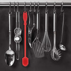 12.5" Silicone Bottle Brush & Straw Cleaner Brush Set | Water Bottle Cleaner for Hydro Flasks, Tumblers, Glassware, Vases and Narrow Neck Containers