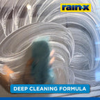 Rain-X 630035 X-Treme Clean Shower Door Cleaner, 12 Fl. Oz, Formulated To Clean Glass Shower Doors - Easy To Use, Removes Soap Scum, Dirt, Hard Water Build-up, Calcium, Lime Stains And Rust Stains