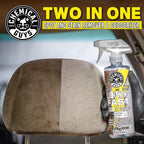 Chemical Guys Lightning Fast Carpet and Upholstery Stain Extractor - Fabric, Upholstery, and Carpet Cleaner, Safe for Cars, Home, Office, Furniture, and More, Unscented- 16 oz