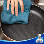 MR.SIGA Microfiber Cleaning Cloth, All-Purpose Microfiber Towels, Streak Free Cleaning Rags, Pack of 12, Light Teal, Size 32 x 32 cm(12.6 x 12.6 inch)