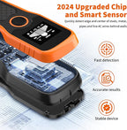 Stud Finder Wall Scanner 5-in-1 - Detector for Wood, Metal, Joists, Pipes, and AC Wires, Upgraded New version Intelligent Chip, High-Definition LCD Display Screen & Audible Alarm