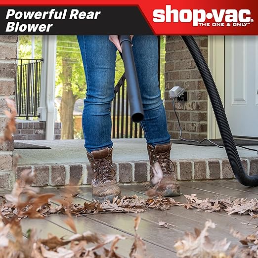 Shop-Vac 5761011 10 Gallon Wet/Dry Shop Vacuum, 4.5 Peak HP, 1.5 Inch Diameter x 7 Foot Hose, 20 Foot Cord, Ideal for Home, Garage, and Workshop Cleaning