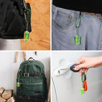 WORKPRO Small Bubble Level with Keychain 3-Pack Mini Pocket Tool Spirit Level Measuring Picture Hanging layout Tools