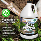 Nature's Freedom 45% Concentrated Vinegar, 4 Gallons - Dilutes to 36 Gallons - 9x Strength Multi-Purpose Solution