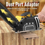 3" Cordless Cut Off Tool Compatible With DeWalt 20V MAX Battery(NO Battery) Mini Circular Saw Brushless Compact with 3" Blades,19000RPM,Removable Dust Cover for Metal/Wood/Tile/Plastic