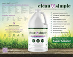 All-Purpose | Household Cleaner | clean & simple™ SUPER CLEANER concentrate (165)