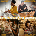 7 Inches Round Classic Waffle Maker Machine, Mini Waffle Maker, Non-stick Waffle Irons, Thin Waffle Maker Crispy, Black