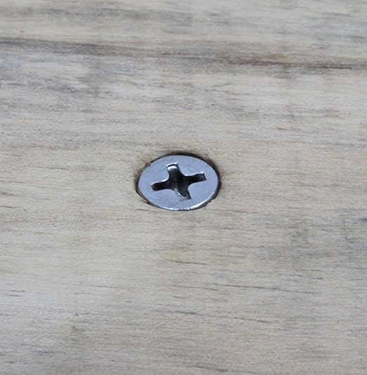 Bolt Dropper No. 8 x 5/8" Stainless Steel Flat Head Phillips Wood Screw, (100 pc), 18-8 (304) Stainless Steel Sheet Metal Screws- Type A Point, Plain Finish, Glasses Screws