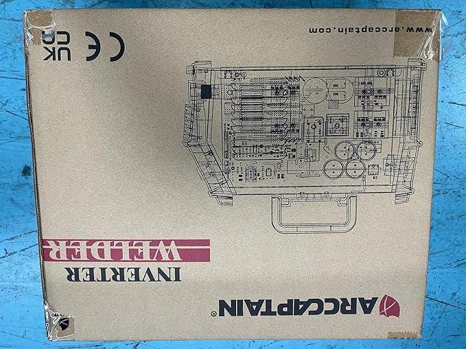 ARCCAPTAIN Stick Welder, [Large LED Display] 200A ARC/Lift TIG Welding Machine with Synergic Control, IGBT Inverter 110V/220V Portable MMA Welder Machine with Hot Start, Arc force and Anti-Stick