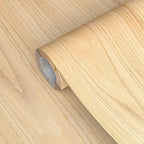 GSCIT Club Wood Veneer, 8 inch x 15ft Maple Edge Banding Preglued Flexible, Veneer Tape Banding for Cabinet Repair Furniture Restoration