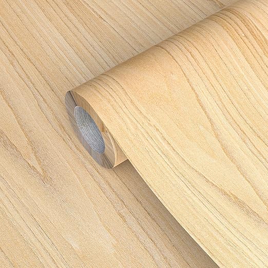 GSCIT Club Maple Wood Veneer, 12 inch x 25ft Wood Edge Banding Pre-glued Flexible, Veneer Tape Banding for Cabinet Repair Furniture Restoration