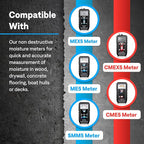 Tramex Extension Handle & Clamp for the 5-Series Moisture Encounters | Use with Our MEX5, ME5, CMEX5, CME5 & Skipper 5 Wood, Drywall, Concrete & Marine Meters Only | Adjustable Tool for Measurement