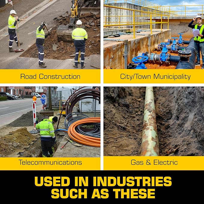 AirSpade 5000 150 CFM Utility Series Kit, Air-Excavation Tool, w/Supersonic Nozzle, 4 Foot Barrel, Rugged Lightweight Construction (ASU50150KT)