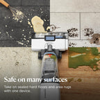 BISSELL CrossWave Edge, Multi-Surface Hard Floor Cleaner Wet Dry Vacuum with Zero-Gap Edge Technology, 4111A