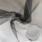 NeatiEase Window Screen Roll, 59"x100' Adjustable Flexible Fiberglass Screen Door Mesh - DIY Replacement Kit for Patio Porch Door Windows and Sliding Screen Doors(Black)