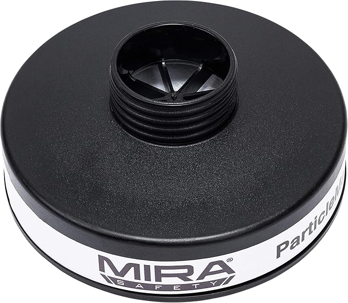 MIRA Safety - Single 40mm Gas Mask Filter - Air Respirator Filters - 20 Year Shelf Life