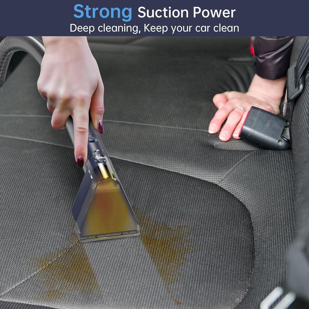 Carpet Cleaner Machine,ENCHE Portable Spot Cleaner Machine for Carpet and Upholstery, 18Kpa 500W Powerful Suction for Pet Stain, Couch & Car, Deep Spot Cleaner for Area Rug, Stair and Furniture