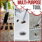 22" Snake Drain Clog Remover - Used as Hair Clog Remover for Sink, Shower, and Bathtub - Dryer Vent Cleaner, and as a Flexible Grabber Tool for Hard to Reach Places - By RAM-PRO