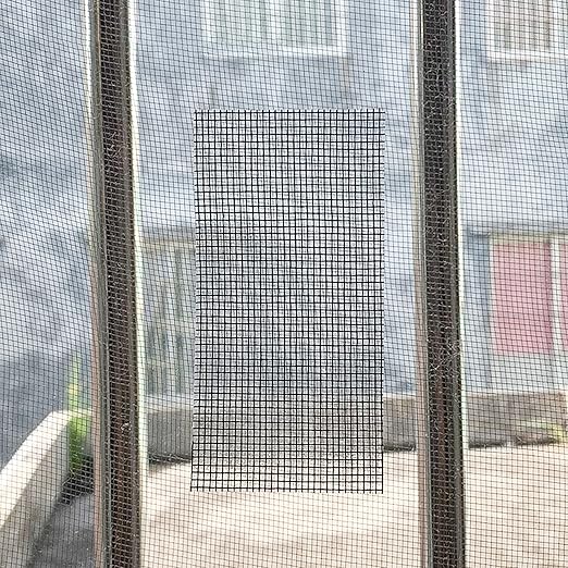 Window Screen Repair Kit 2 in X 16.5FT 3-Layer Strong Adhesive & Waterproof Tape Fiberglass Covering mesh, Repair for Window Screen and Screen Door tears Holes (2 in X 16.5FT)