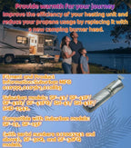 BGD 010799/010865/010767 Furnace Burner Assembly Tube and 232286 Single Probe Gas Furnace Igniters Electrode Fits Suburban RV Water Heater SF-Series SF-20/25/30/35/42