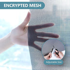 Pet Screen Replacement Door Repair Kit 72'' x 2 Feet Thicken Charcoal Fiberglass Pet Screen Mesh Scratch- Against for Families with Cat or Dog Suitable for Windows, Doors and Porches