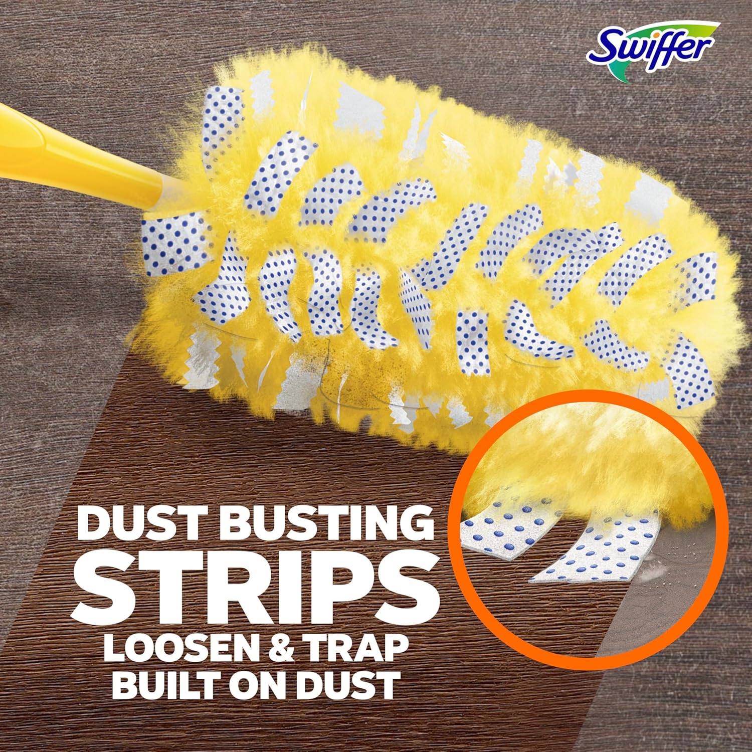 Swiffer Dusters Refill for Cleaning, Feather & Microfiber Duster Alternative, Lavender Scent, 24 Count