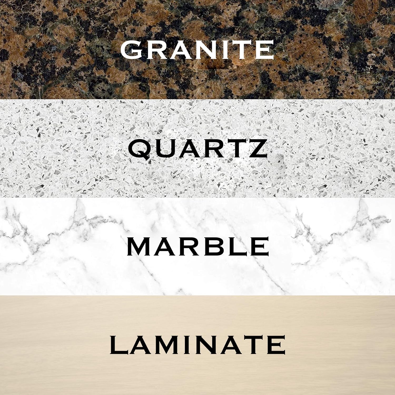 HOPE'S Countertop Restoration Polish, Streak-Free Kitchen Counter Cleaner, No Buildup on Countertops, Quartz, Marble, Corian, Composite, and Granite Polish, 8 Fl Oz, Pack of 3