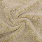 POLYTE Microfiber Cleaning Towel (16x24, 6 Pack, Professional, Blue,Camel,Gray)