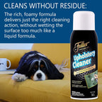 Fuller Brush Upholstery Cleaner - Multi Surface Solution - Rich Foaming Formula Penetrates and Removes Stubborn Stains Eliminates Odors Renews and Restores Surfaces Perfect for Carpets Seats and More
