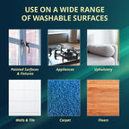 EvaClean PurClean All Purpose Cleaner – Ready to Use, 2-Pack Spray Bottles 32 FL Oz. Each, Biodegradable Degreaser, For Hospitals, Hotels, Schools, Daily Use, Mop, Spray, Wash, Lemon Scent