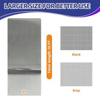 KING MOUNTAIN Grey Window Screen Repair Tape,3inX10FT Heavy Duty Screen Repair Kit for Window Screen and Screen Door,Strong Adhesive & Waterproof Window Screen Patch