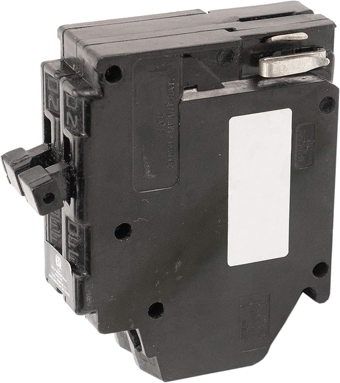 Connecticut Electric UBITBA230 Newly Manufactured Challenger MH230 Type A Replacement Circuit Breaker, Two Pole 30 Amp, Black